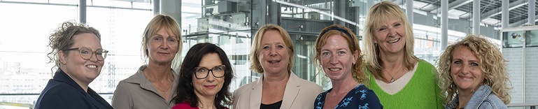 Groepsfoto van de ambassadeurs Gezonde Kinderopvang