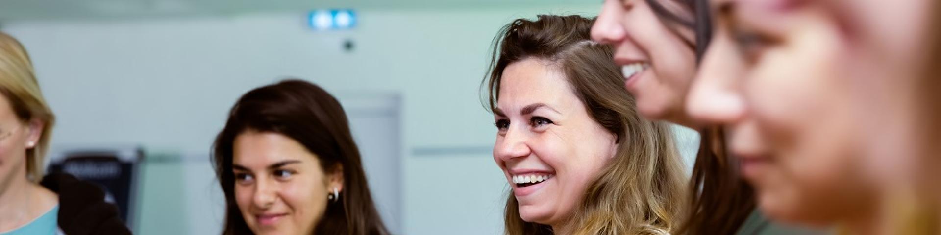 Foto deelnemers train-de-trainer Gezonde Kinderopvang