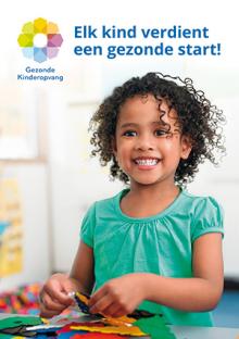 Voorkant folder Gezonde Kinderopvang Thumbnail