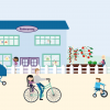 Animatie van kinderopvang